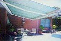 aluxor folding arm awnings