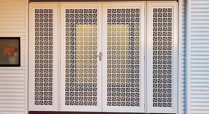 security screen door sizes