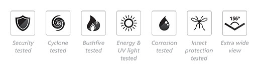 forcefield security screen performance