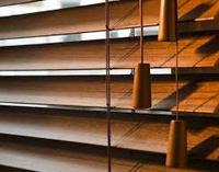 cedar timber blinds